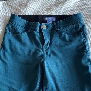 Democracy Women's Teal Skinny Jeans